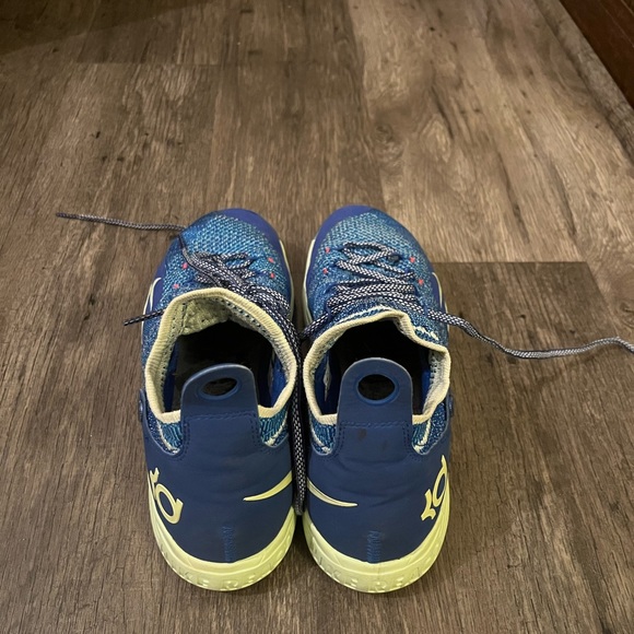 Nike Zoom KD 11 Paranoid 2018 sneaker blue green basketball size 7 - Picture 5 of 5